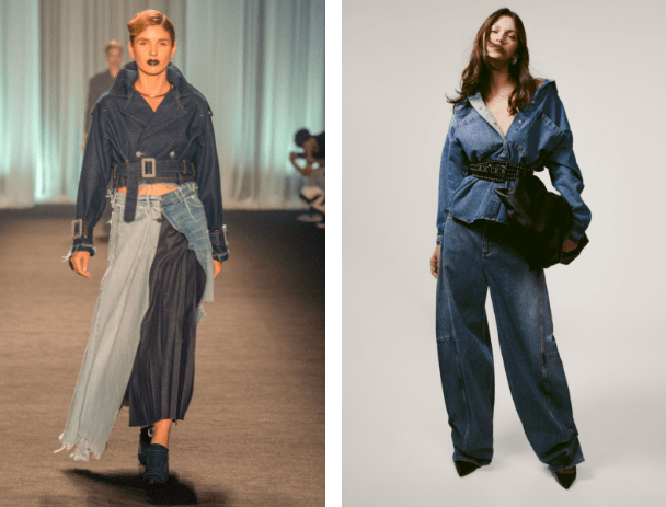 pantalones que se ven en la calle de Bogotá